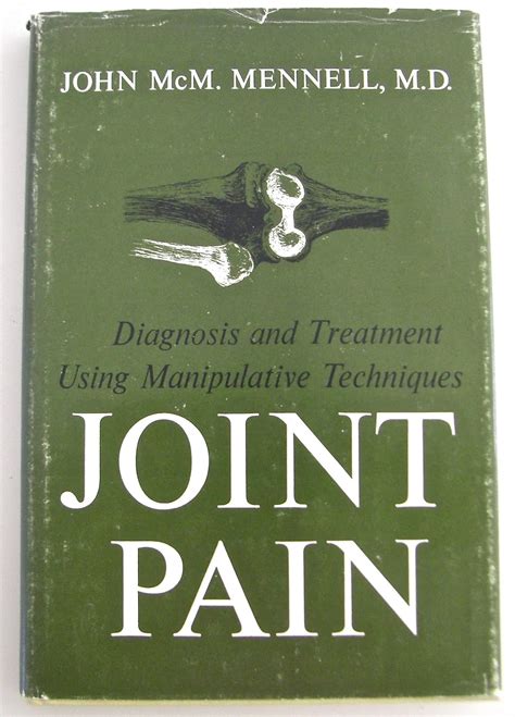 Joint Pain: Diagnosis and Treatment Using Manipulative Techniques: Buy ...