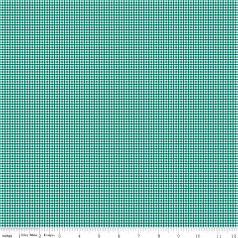 Bee Plaids Fabric Collection By Lori Holt For Riley Blake Designs Tagged Jade Justin Fabric