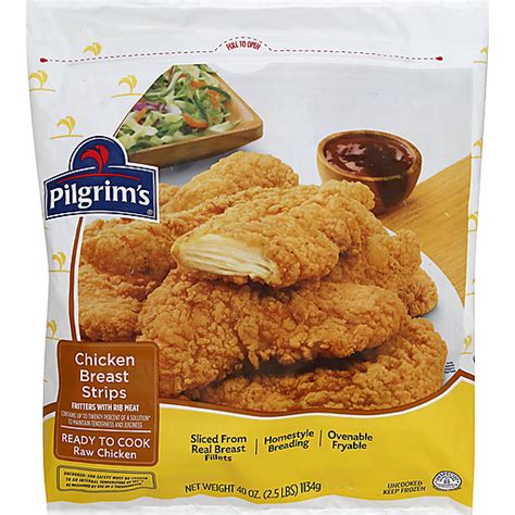 Pilgrim S Chicken Breast Strips 40 Oz Shop Pocahontas IGA