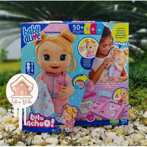 Jual Baby Alive Lulu Achoo Baby Doll Blonde Hair Kota Medan