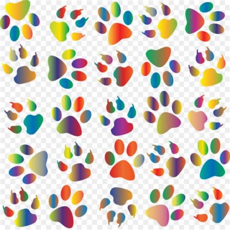 Puppy Paw Print Background Dog Bones Paw Prints - Dog Bone Background ...