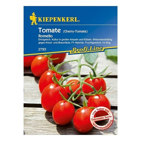 Kiepenkerl Profi Line Gem Sesamen Tomate Romello F Solanum