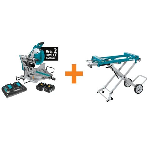 Makita 18V X2 LXT 36V Brushless 10 In Dual Bevel Sliding Compound