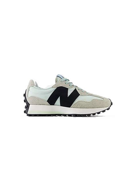 Zapatillas New Balance 327 Mujer Gris Azul