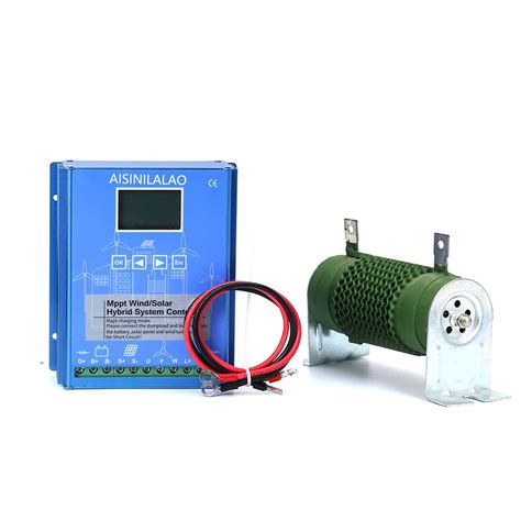 Buy 8000w Wind Solar Hybrid System Mppt Charge Controller With Dump