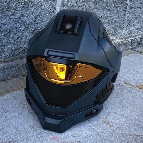 This Is A Resin Cast Helmet As Seen In The Video Game Halo Odst