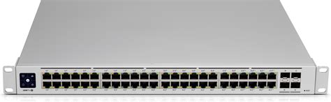 Ubiquiti UniFi Enterprise 2.5GbE PoE+ Switch (48-Port 25G SFP28 + 8x 100G QSFP28 Core) with 5-Year 24x7 Enterprise Support [STD-AC] (USW-ENT-48Y-8C-5YR-STD-AC)