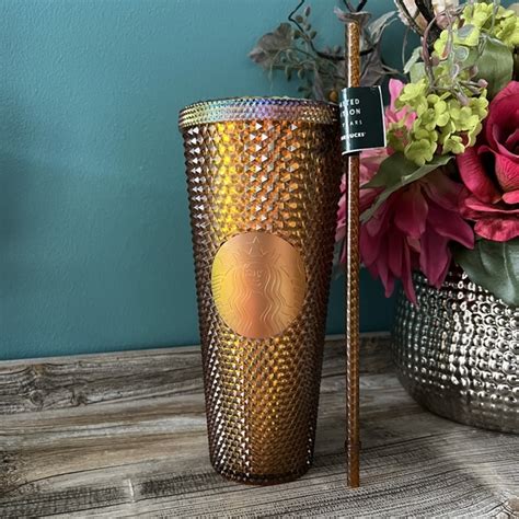 Starbucks Dining Starbucks Venti Honeycomb Th Anniversary Tumbler