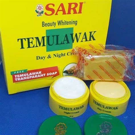 Jual Sari Temulawak Day Night Cream Free Temulawak Transparant Soapl