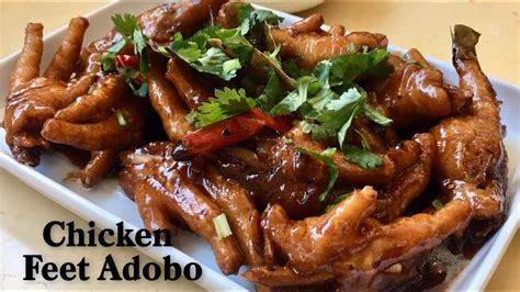 How To Cook Chicken Feet Adobo Chicken Feet Adobo Recipe Adobong