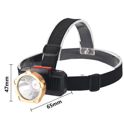 Pcs Mah Portable Fishing Led Headlight Usb Rechargeable Waterproof