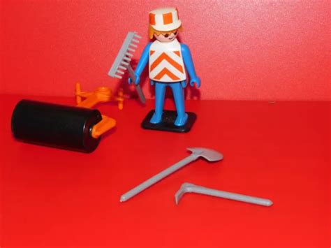 Playmobil Ouvrier De Chantier Re Generation A Yeux