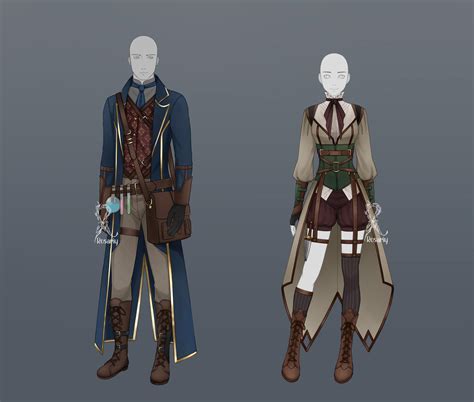 [CM] Steampunk Outfits by Rosariy on DeviantArt