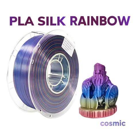 PLA Silk Rainbow Cosmic радуга переливающийся пластик для 3D принтера 1 ...
