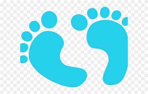 blue baby footprint clipart 10 free Cliparts | Download images on ...