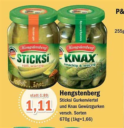 Hengstenberg Angebot Bei Aktiv Irma 1Prospekte De