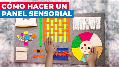 C Mo Hacer Un Panel Sensorial Youtube