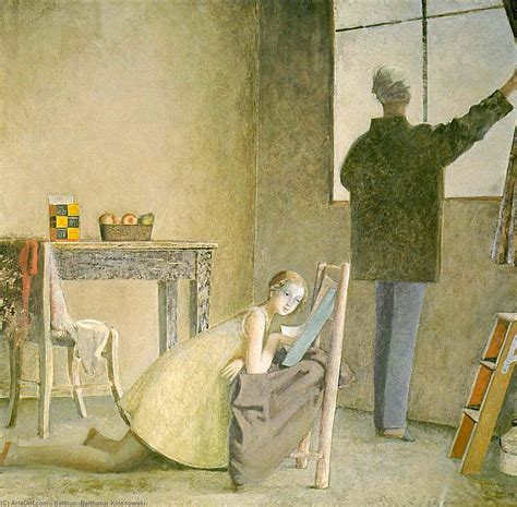 Pittore E Il Suo Modello Di Balthus Balthasar Klossowski