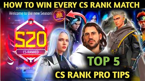 How To Win Every Cs Rank With Random Players Free Fire Pro Tips For