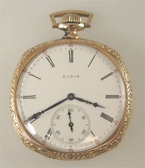 Vintage pocket watch by Elgin. Circa 1922