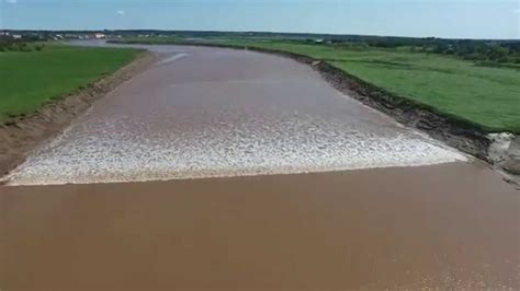 Moncton Tidal Bore In 4k Youtube