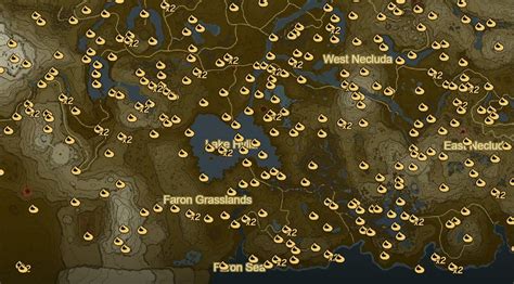 Mapa De Todas Las Semillas Kolog En Zelda Tears Of The Kingdom