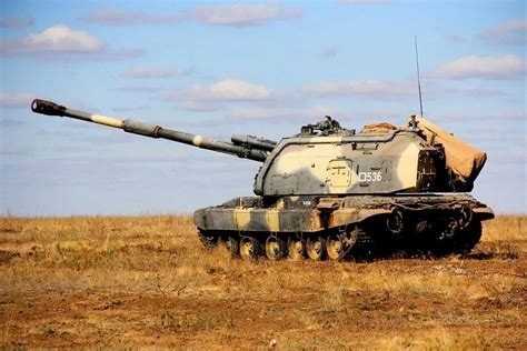 Mm S M Msta S Russian Self Propelled Howitzer Mod