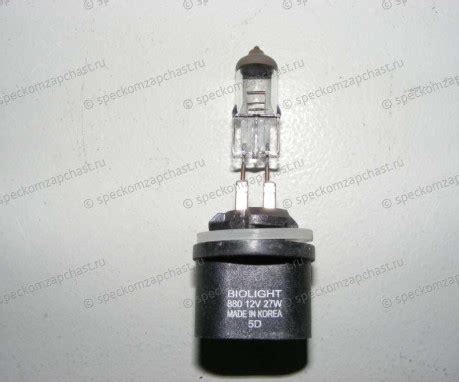 Лампа фары противотуманной H27W/1 (с прямым цоколем) 1864727009S на ...