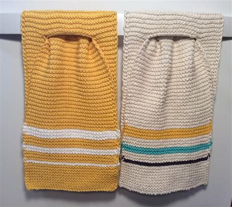 Stay Put Kitchen Towel Knitting Pattern By Carol Trouba