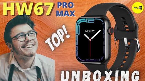 Smartwatch Hw67 Pro Max Nfc Unboxing E Primeiras Impressões Youtube