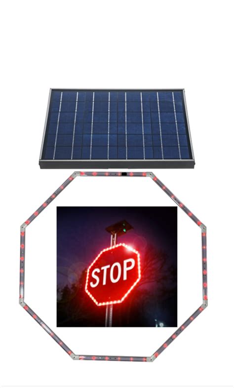 Retrofit Solar Stop Sign | Sun-Tech Solar