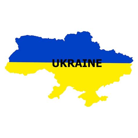 Premium Vector Map Of Ukraine