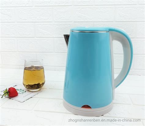 Colorful L W Electric Kettle With Speed Boil Tech Double Inner