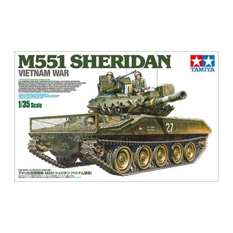 Tamiya 1 35 U S Airborne Tank M551 Sheridan Vietnam War Model Kit