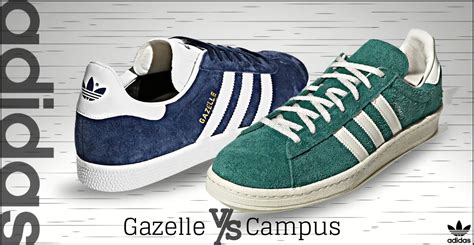 Adidas Gazelle Vs Campus All The Key Differences Explained