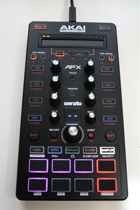 Test Akai AMX AFX neues Controller Paar für Serato DJ