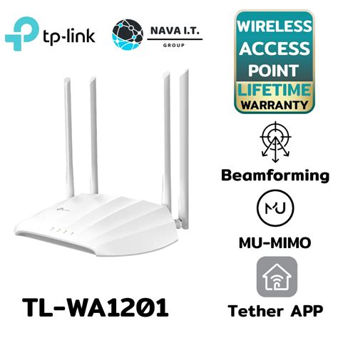 Tp Link Ac Wireless Access Point Model Tl Wa Comes With A