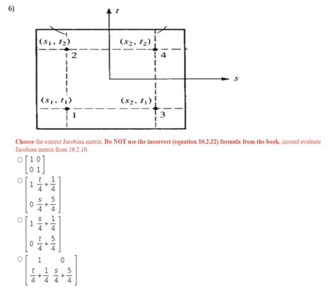 Solved Use Four Point Gaussian Quadrature In 2d To Calculate