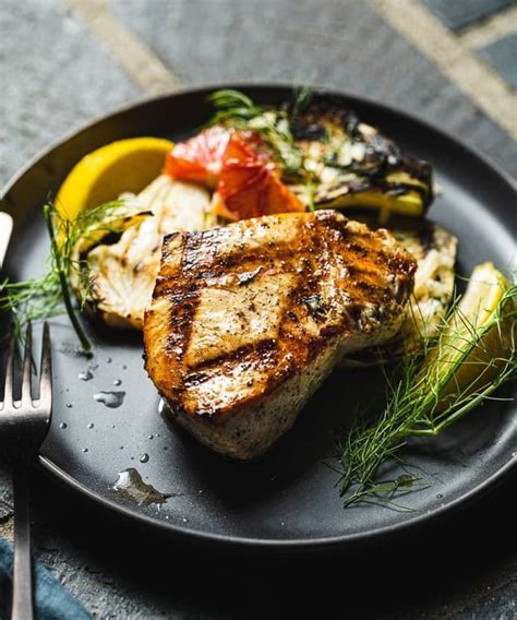 Simple Grilled Swordfish Punchfork