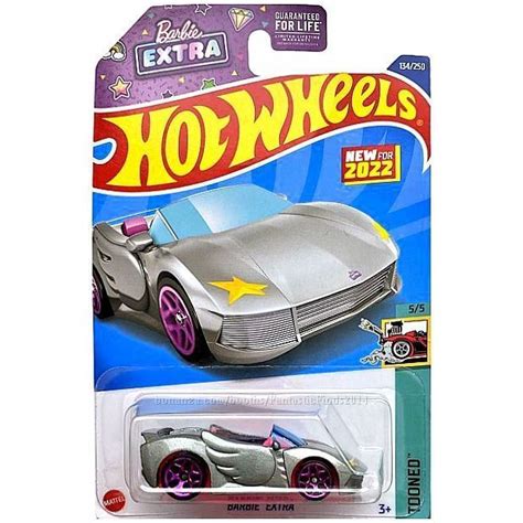 Hot Wheels Barbie Extra Tooned Gray Edition On Ebid