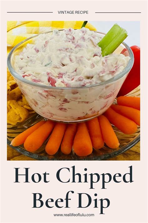 Easy Hot Chipped Beef Dip Recipe Real Life Of Lulu