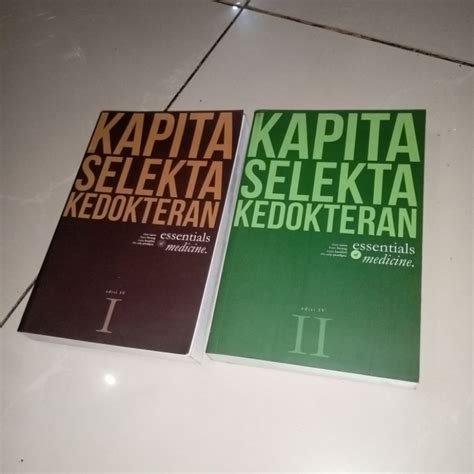 Jual Buku KAPITA SELEKTA KEDOKTERAN Edisi IV JiliD 1 2 Shopee Indonesia