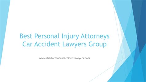 Ppt Best Personal Injury Attorneys Powerpoint Presentation Free