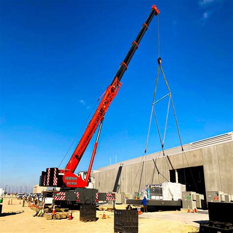 Rigging And Machinery Moving Stevenson Crane