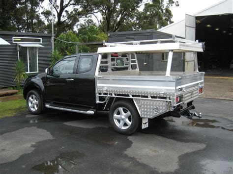 Custom Alloy Ute Trays Heavy Duty Aluminium Ute Trays