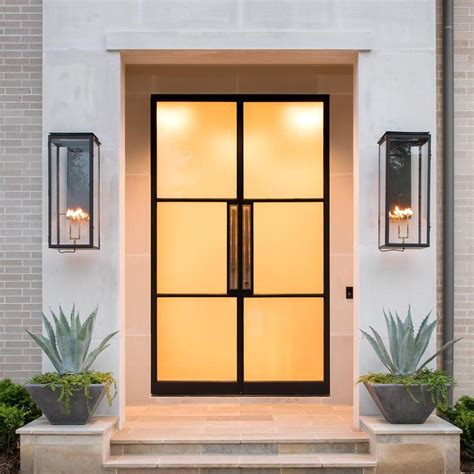 Double Arched Seeded Glass Front Door Glass Door Ideas