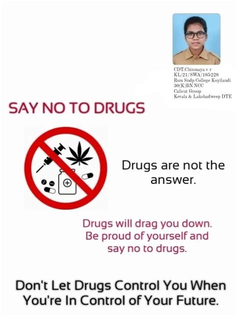 Say No To Drugs India Ncc