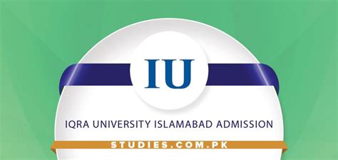 Iqra University Islamabad Admission Last Date