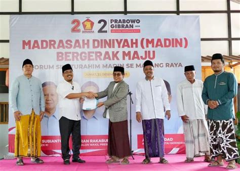 Titip Aspirasi Lewat Gus Sadad Guru Madin Malang Raya Tanpa Ragu