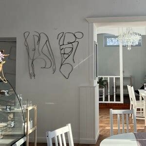 Women Men Nude Wall Art Couples Wall Decor Women Men Art Metal Wall Decor Female And Male